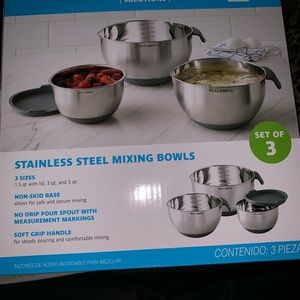 Stainless Steel Mixing Bowls